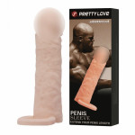 Насадка для члена Pretty Love Penis Sleeve Medium Flesh